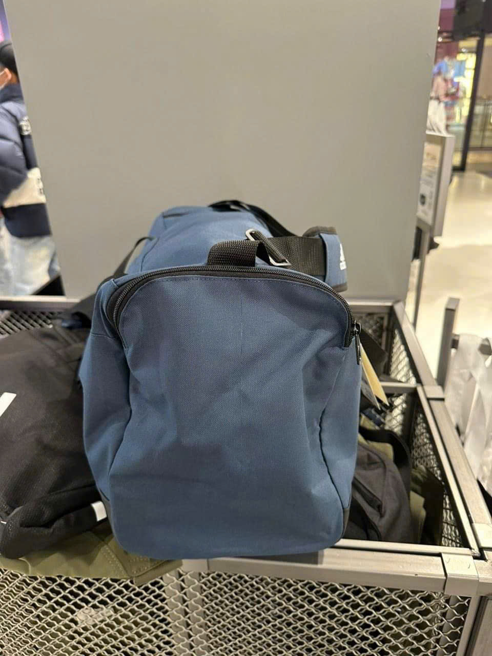 Túi Adidas Duffel Logo Essentials Navy [ GN2039 ]