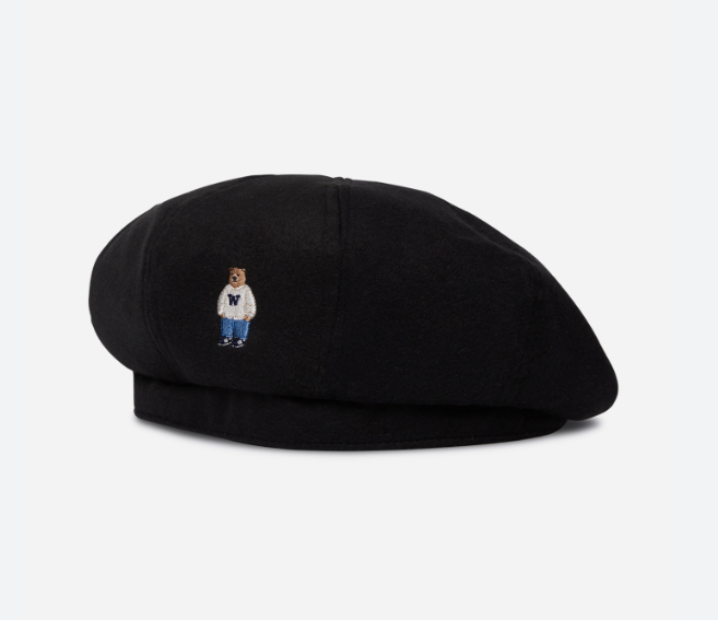 Mũ Nồi Whoau Steve Black [ WHACD4T13A-00 ]