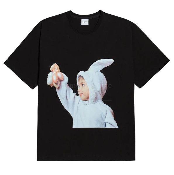 Áo Thun ADLV Baby Face Rabbit Black [ADLV20SS-SSBKBF-RBT]