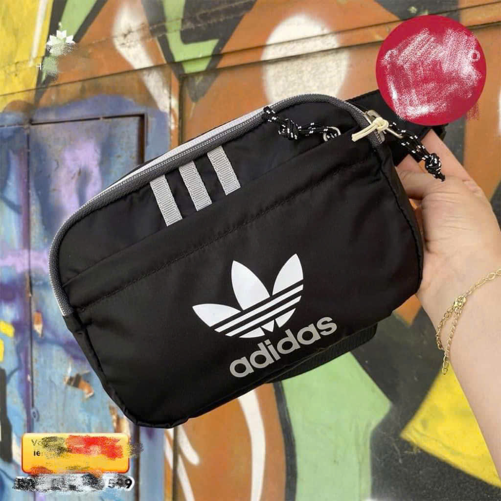 Túi Adidas Adicolor Archive Waist Black [ IT7599 ]
