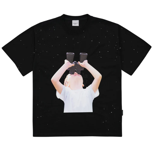 Áo Thun ADLV Baby Face Binoculars Black [ADLV21SS-SSBKBF-BNC]