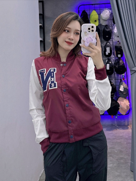 Áo Nike Varsity Jacket Beetroot [ DZ4631-638 ]