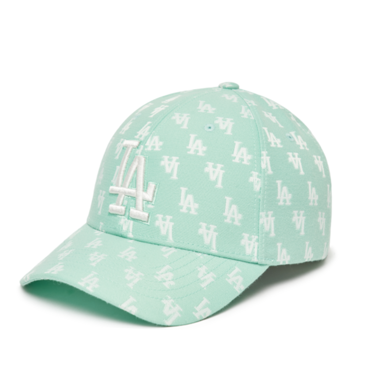Mũ MLB Monogram Classic Structure Ball Cap LA Dodgers 3ACPFF02N-07MTL
