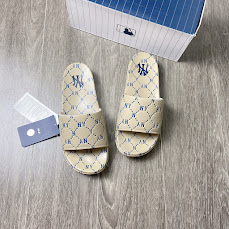 Dép MLB MOUND DIA MONO NY Màu nâu [ 3ALPAD123-50BGS ]