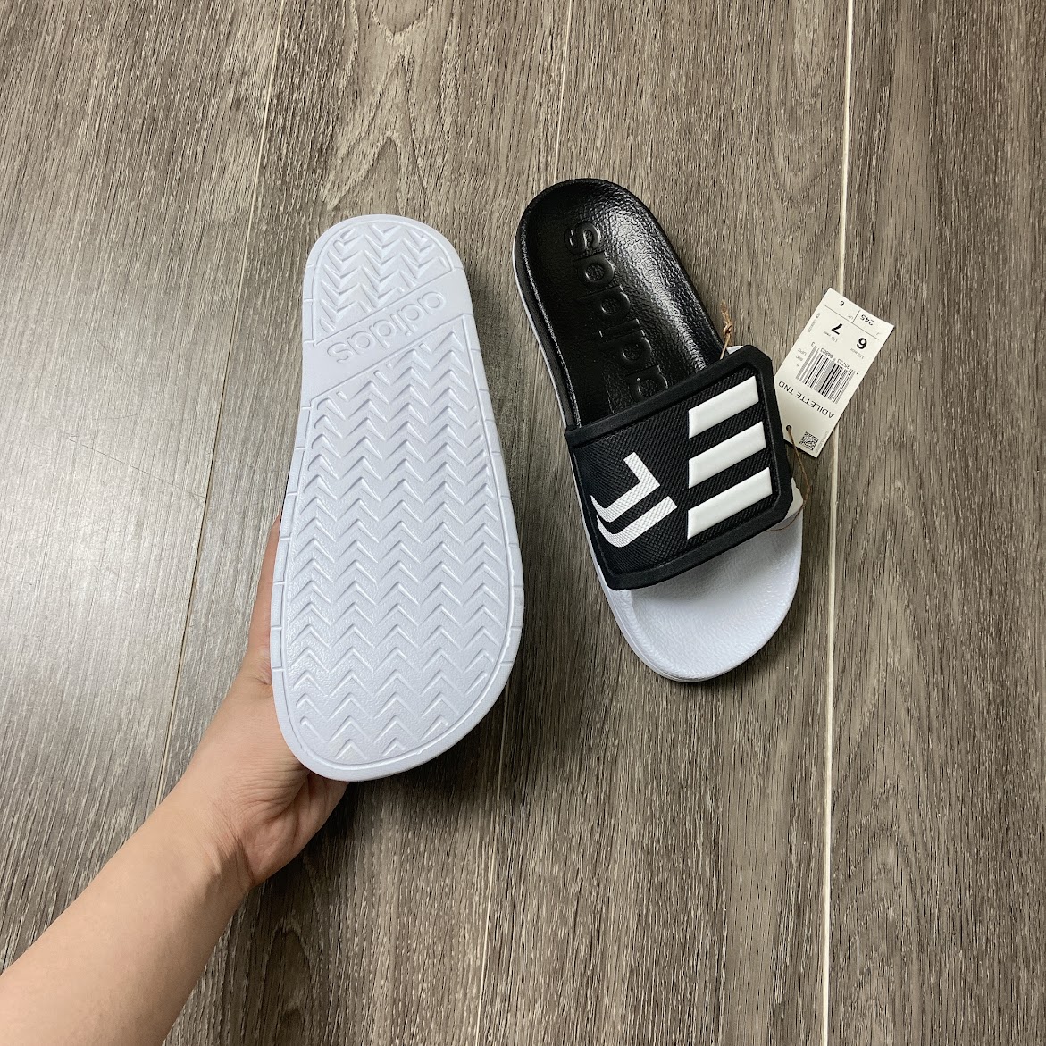 Dép Adidas ADILETTE TND Juventus Có Hộp [ GZ5939 ]