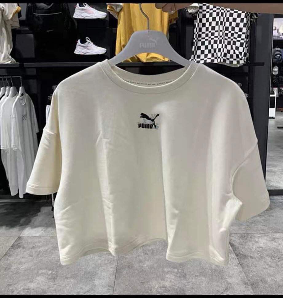 Áo Puma Female Short Top Beige [ 533212 73 ]