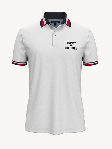 Áo Polo Tommy Hilfiger Hudson White [ 78J3233 111 ]