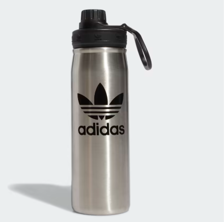 Bình Giữ Nhiệt Adidas Steel Metal Bottle 600ML Black [ GA7368 ]