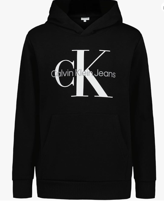 Áo Sweat Calvin Klein Monogram Noire pour Homme [ CKFI04F-001 ]