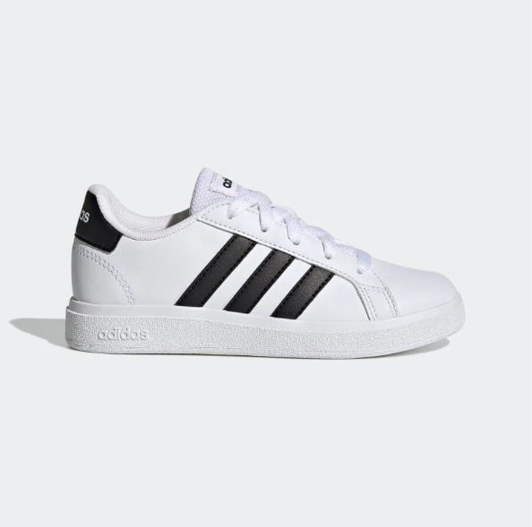 Giày Adidas Grand Court K 2.0 White Black [ GW6511 ]