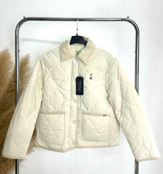Áo WHOAU Steve Quilting Jacket Ivory [ WHJJF4911F-00 ]