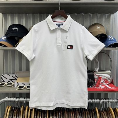 Áo Polo Tommy Regular Fit White [ 78j6983 101 ]