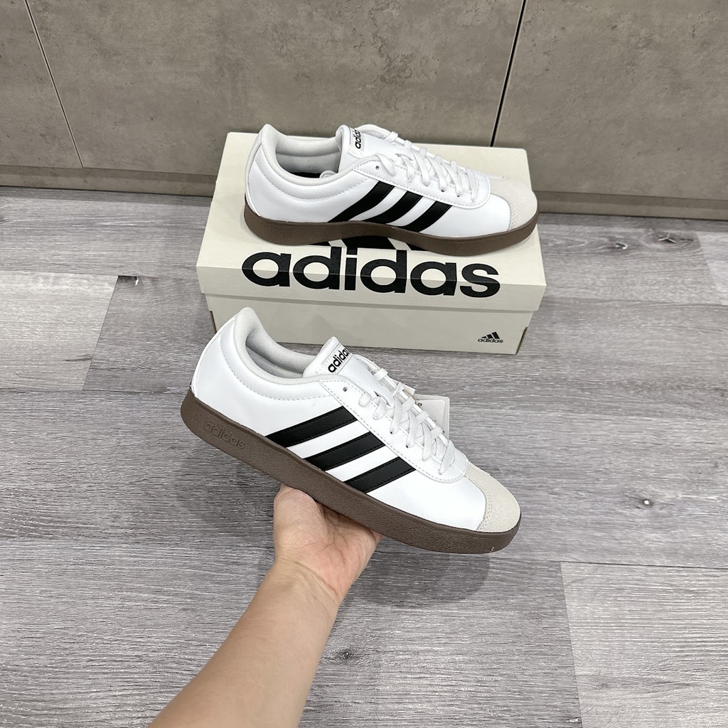 Giày Adidas VL Court Base White [ ID3711 ]