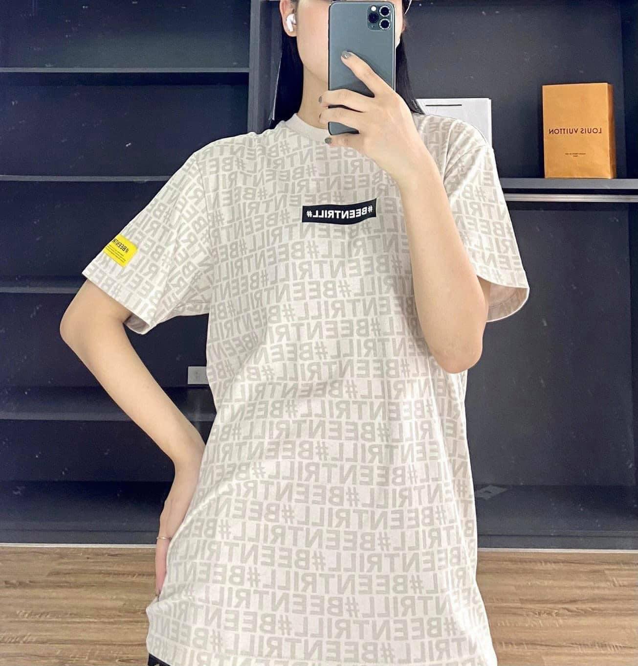 Áo Thun BEENTRILL Màu Be [ BA213TS011 ]