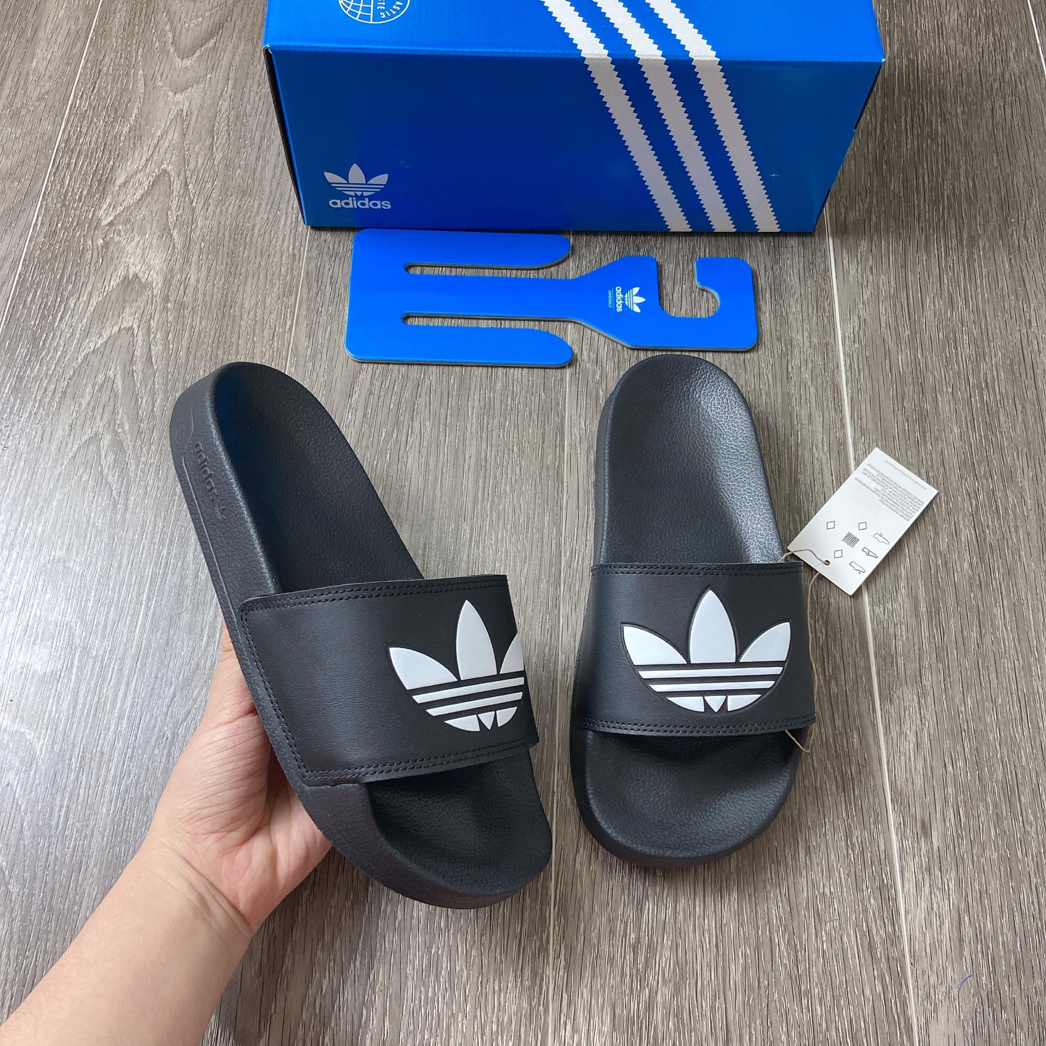 Dép Adidas Originals Adilette Lite Slides Black (EG8271)