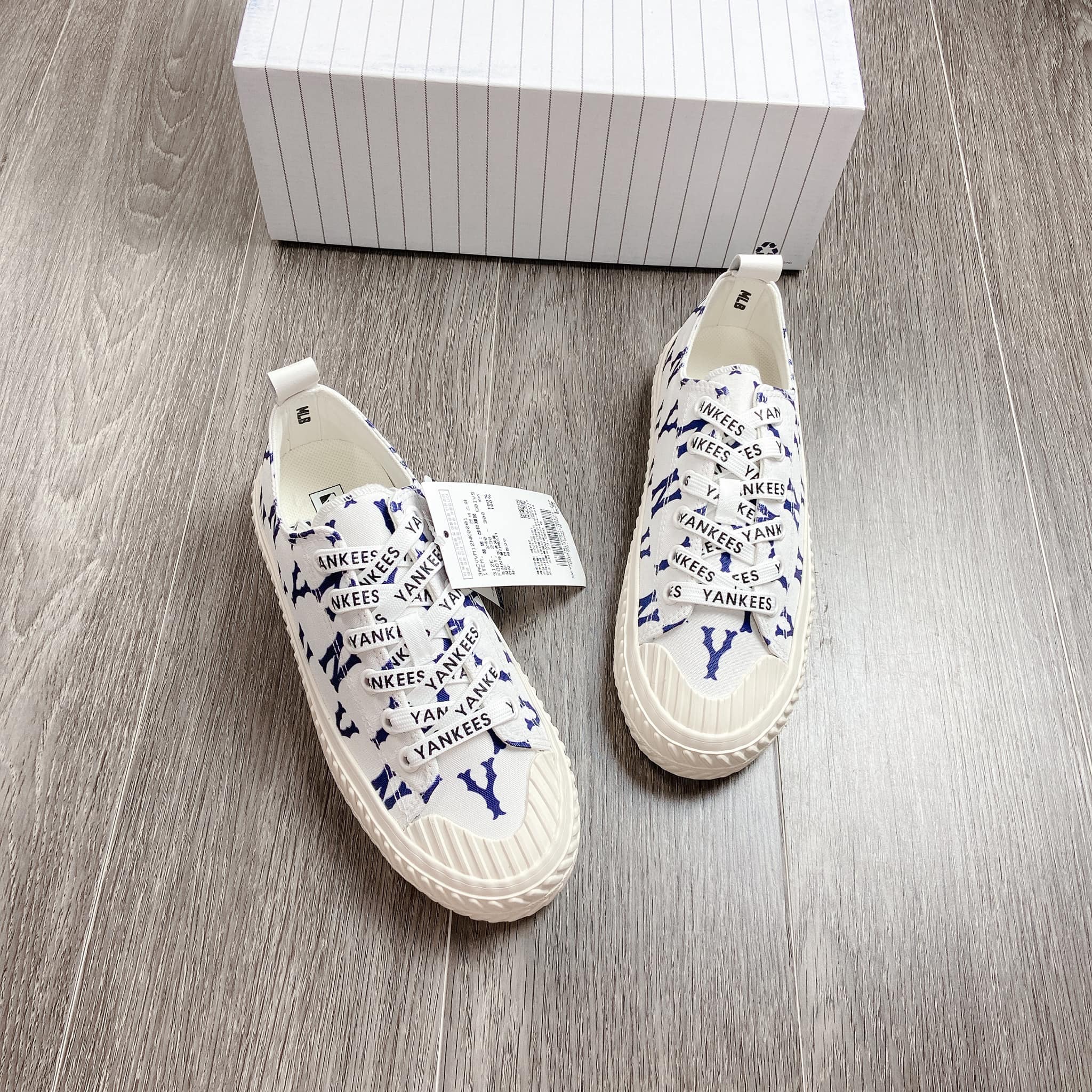 Giày MLB Playball Monogram New York Yankees ( 3ACVVM12N )