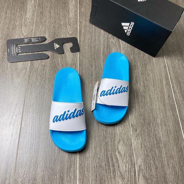 Dép Adidas Adilette Shower Slides Blue Rush Met GZ5927