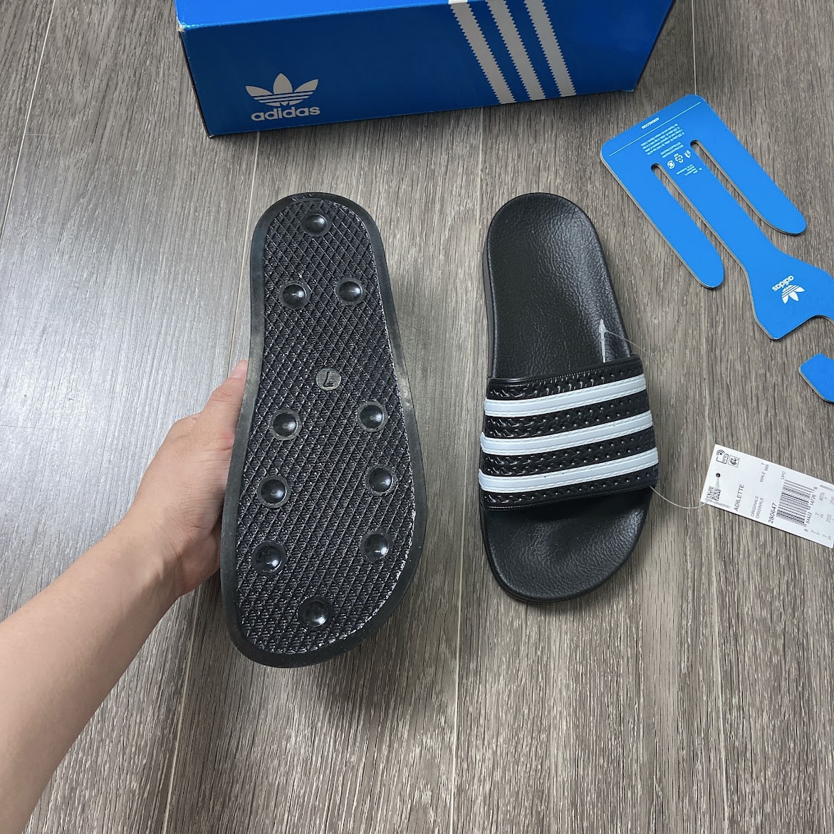 Dép Adidas ADILETTE Đen [ 280647 ]