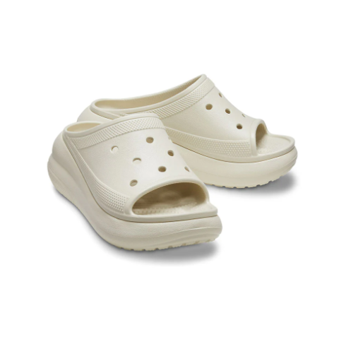 Dép Quai Ngang Unisex Crocs Classic Crush Bone [ 208731-2Y2 ]