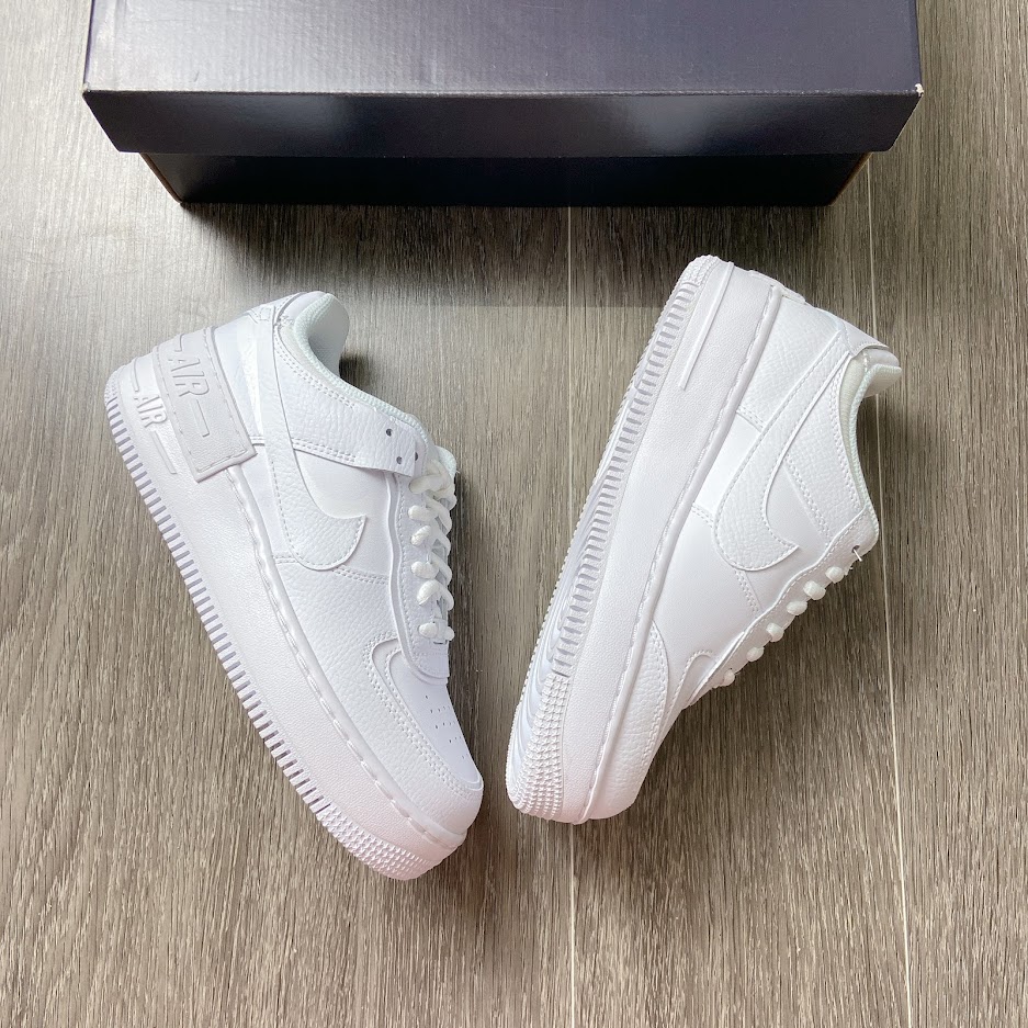 Giày Nike AIR FORCE 1 Shadow ALL WHITE CI0919 100