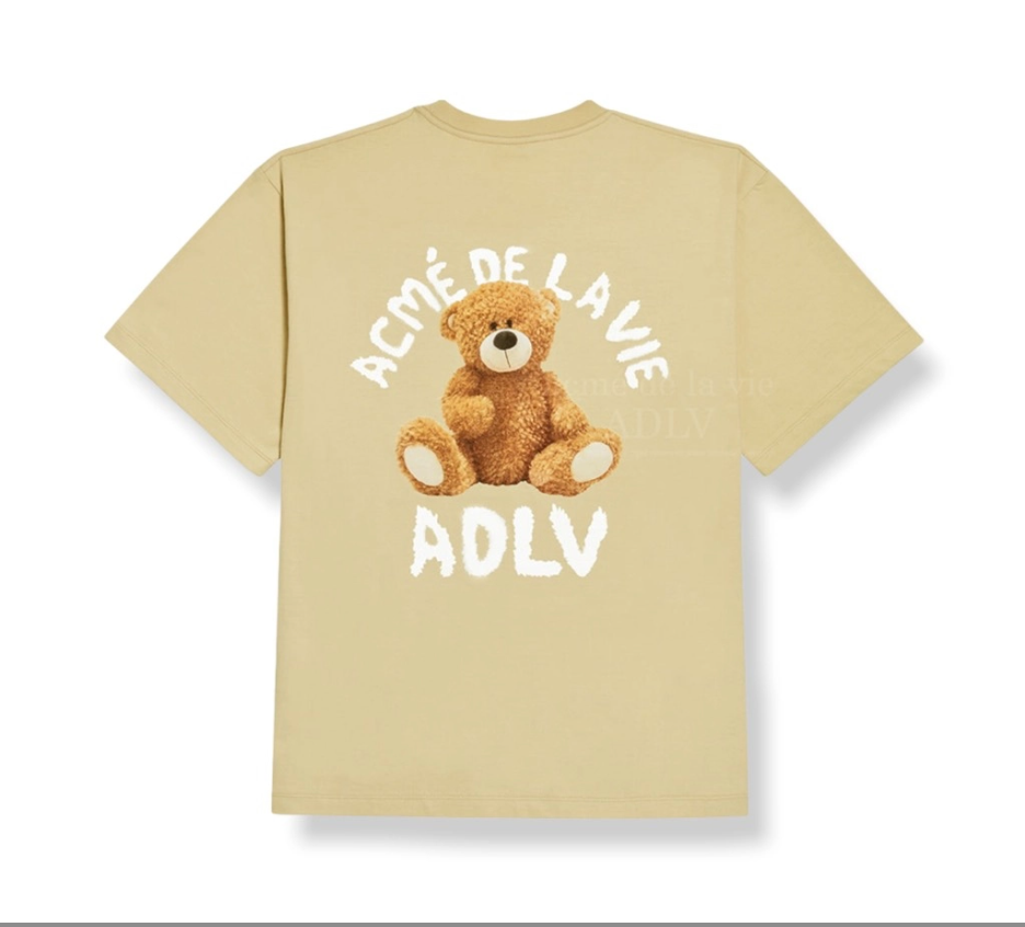 Áo Thun ADLV Teddy Bear Màu Be [ADLV21SS SSADBG TBD]