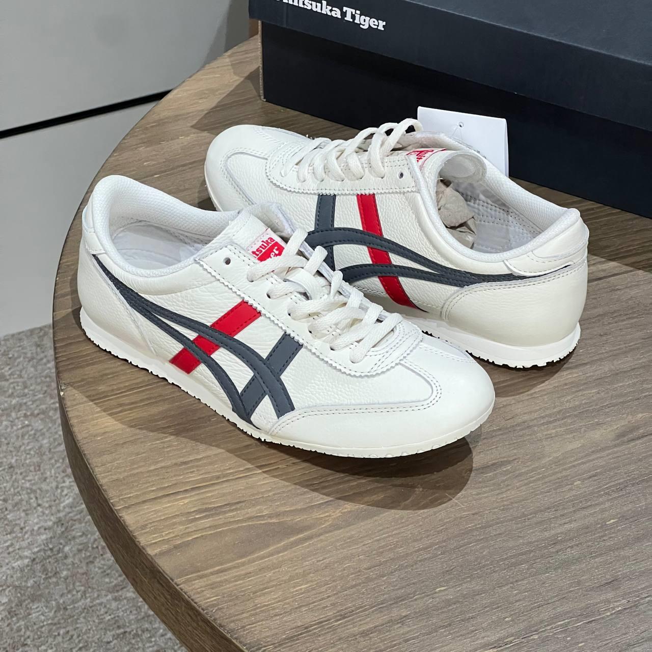 Giày Onitsuka Tiger Machu Racer Cream Black Red [ 1183B770-100 ]