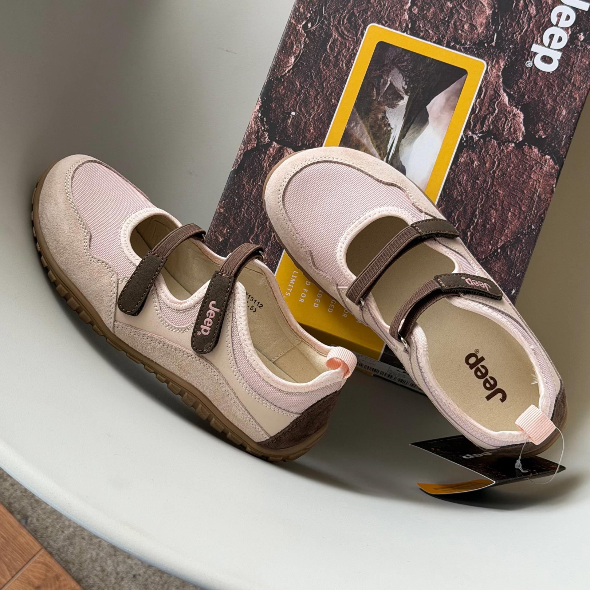 Giày Jeep Outdoor Shoes Low Top Pink [ P651W13112 ]