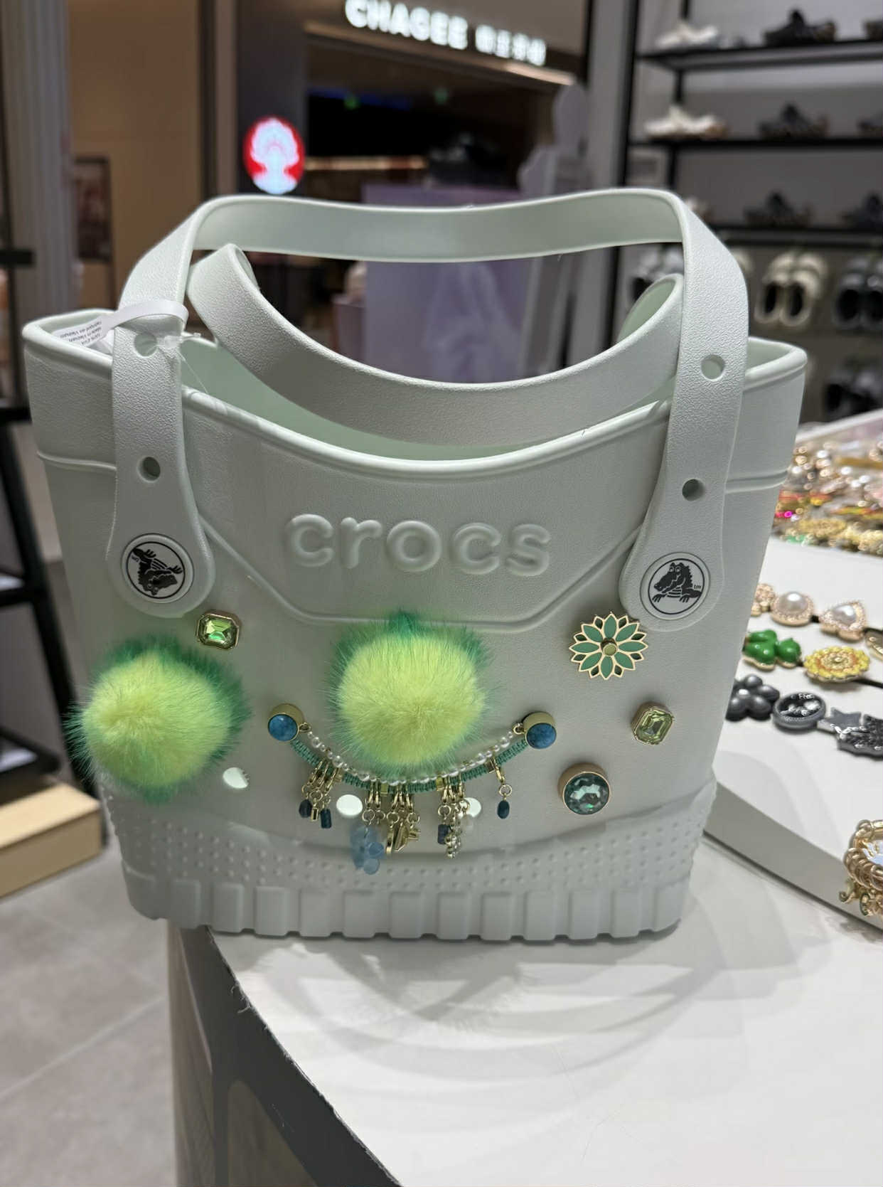 Túi Crocs Classic Small Tote Green Mint[ 211702. ]