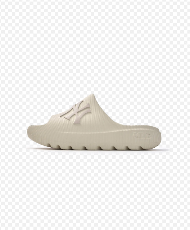 Dép MLB Skipper Slides New York Yankees Ivory [ 7ALPCB053 50IVS ]