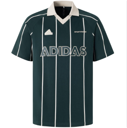 Áo Adidas Polo Tiro Stripe Heavy Jersey Loose Green [ JC5744 ]