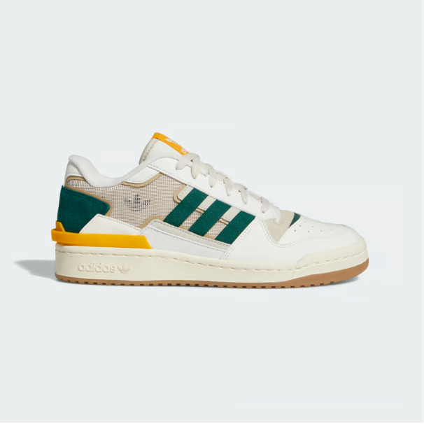 Giày adidas Forum Exhibit Low White Green Yellow [ GW4360 ]