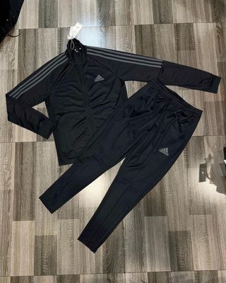 Set Quần Áo Adidas Sereno Cut Aeroready Black Grey [ H28916 ]