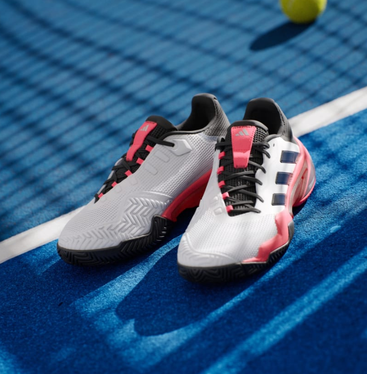 Giày Adidas Barricade 13 White Black Lucid Red [ IH2558 ]