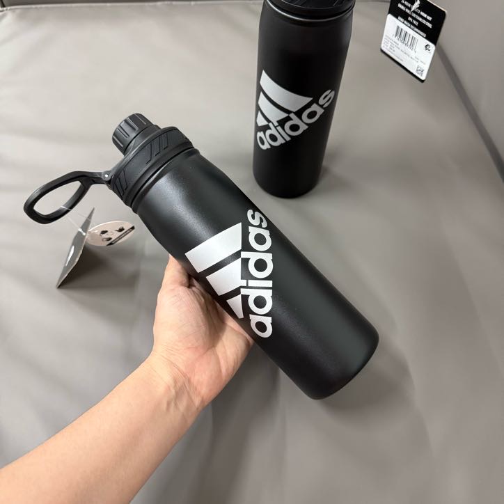 Bình Giữ Nhiệt Adidas Steel Bottle 600ML Black [ CL6093 ]