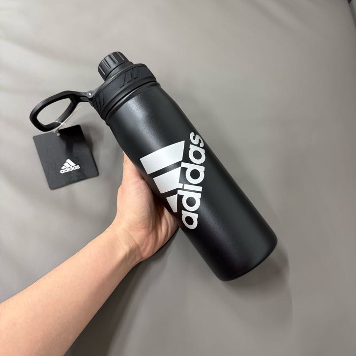 Bình Giữ Nhiệt Adidas Steel Bottle 600ML Black [ CL6093 ]