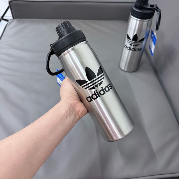 Bình Giữ Nhiệt Adidas Steel Metal Bottle 600ML Black [ GA7368 ]