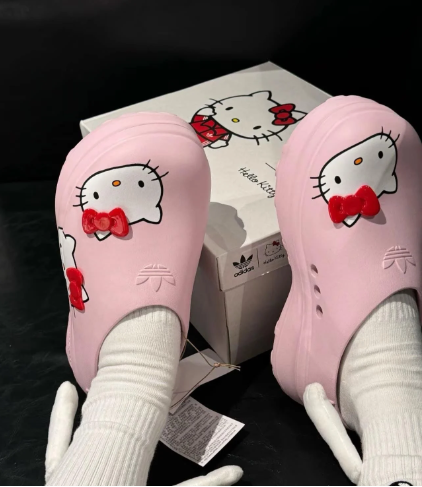 Sục Adidas Adifom Stan Smith Mule Hello Kitty Hồng [ IG4446 ]