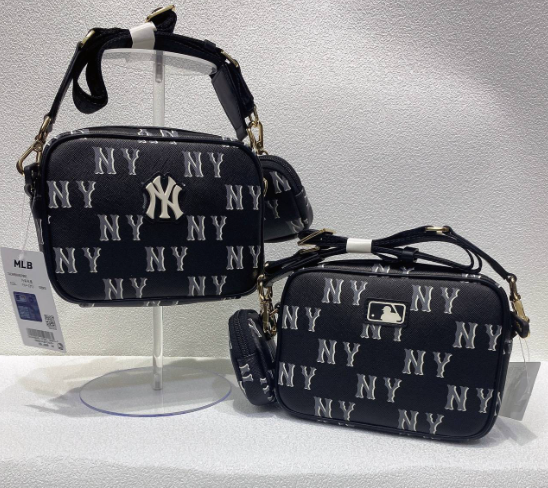 Túi MLB Monogram Dia New York Black [ 7ACRM084N 50BKS ]