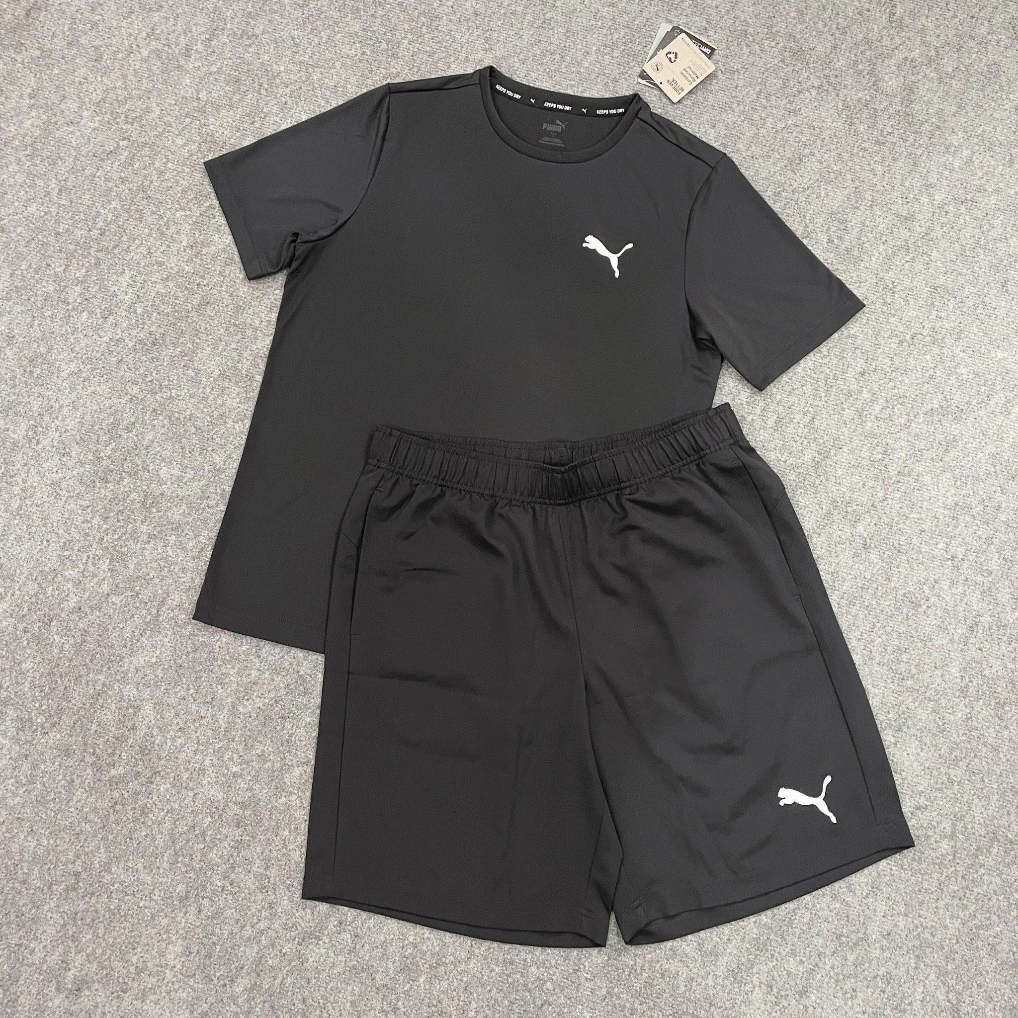 Set Quần Áo Puma Active One Point Functional Black [ 588866-01/588885-01 ]