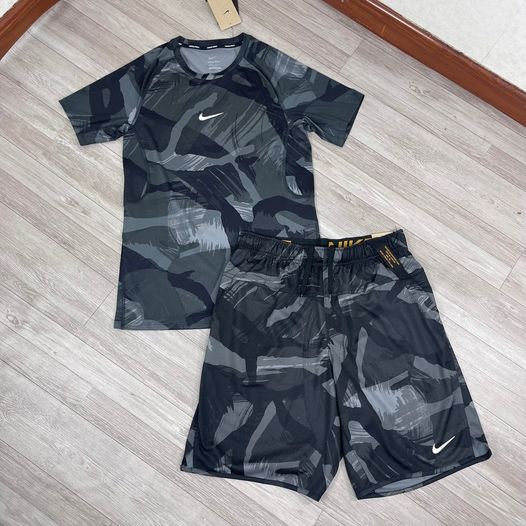 Set Quần Áo Nike NP Slim Camo [ FB7935-010/FB7085-010 ]