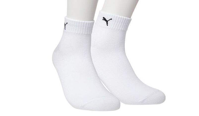 Set Tất Puma KRE-O Ra Short Wood 5 Pack White [ PUO31973 ]