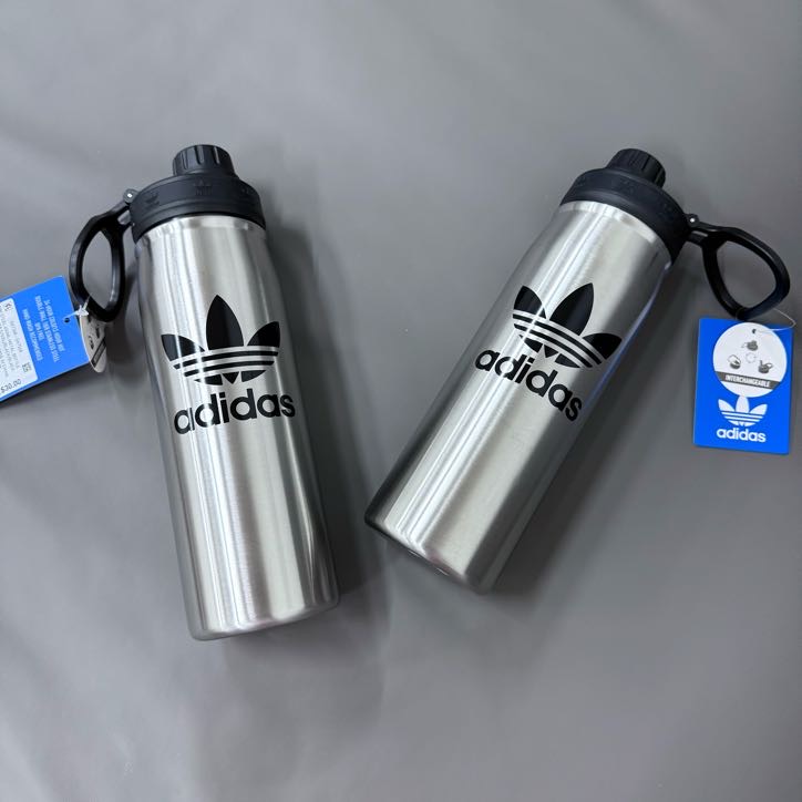 Bình Giữ Nhiệt Adidas Steel Metal Bottle 600ML Black [ GA7368 ]