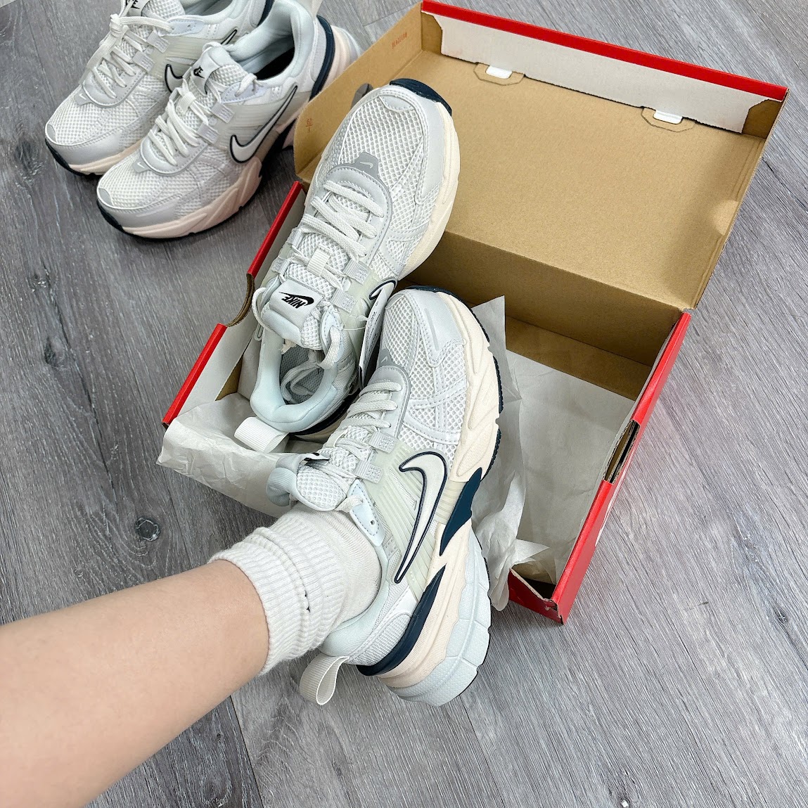 Giày Nike V2K Run Guava Ice [ FD0736-004 ]