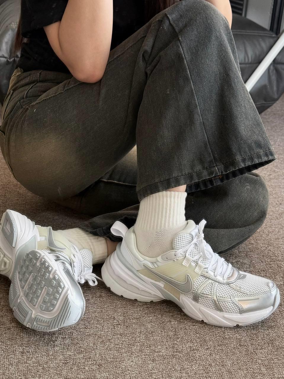 Giày Nike V2K Run Metallic Silver White [ FD0736 104 ]
