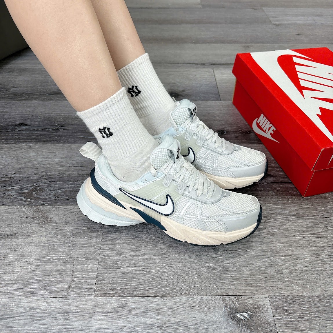 Giày Nike V2K Run Guava Ice [ FD0736-004 ]