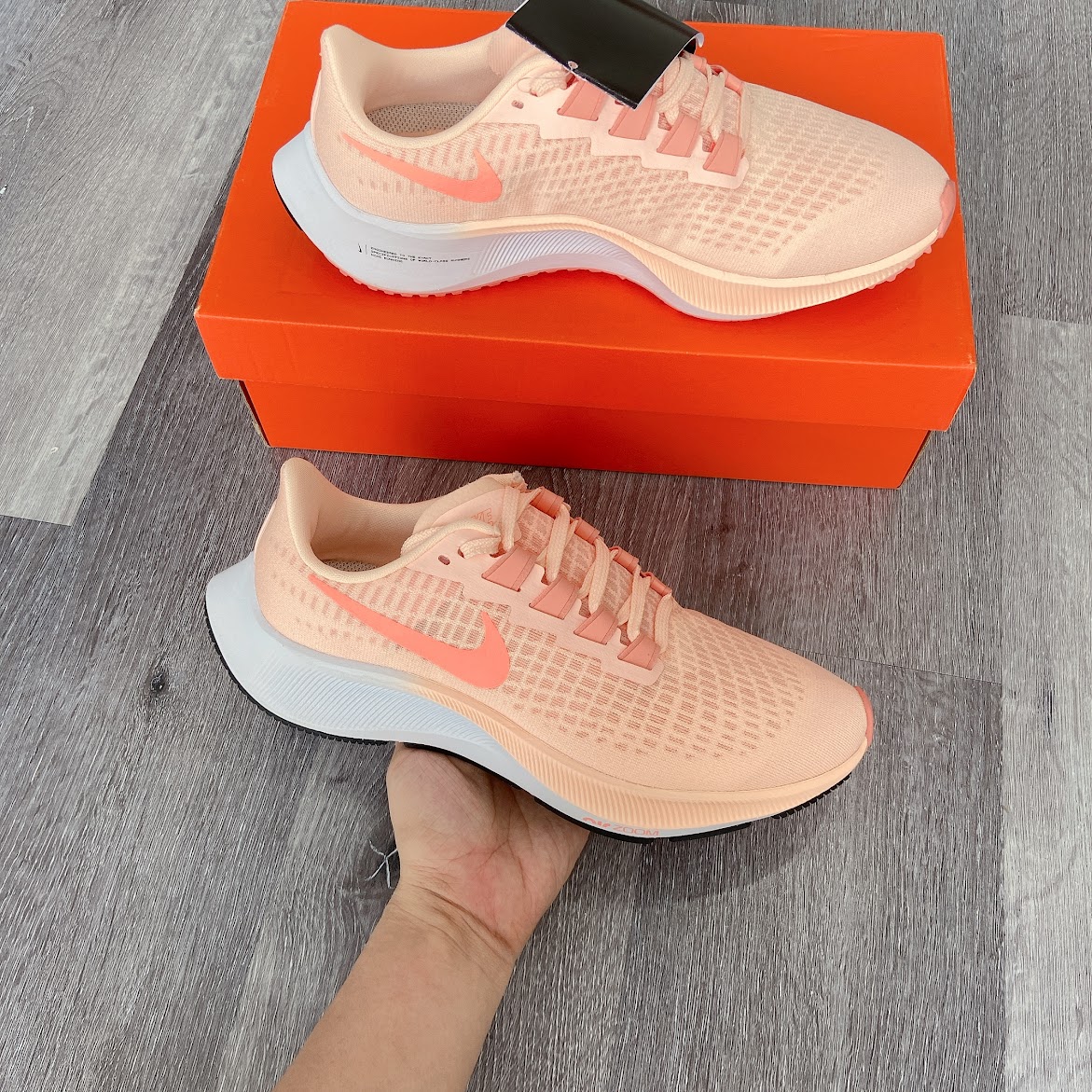 Giày Nike Air Zoom Pegasus 37 Crimson Tint [ BQ9647-800 ]