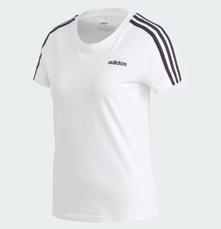 Áo Adidas 3-Sripes Essentials White [ GH7887 ]