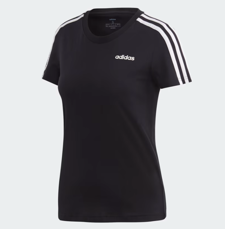 Áo Adida 3-Stripes Essentials Black [ DP2362 ]