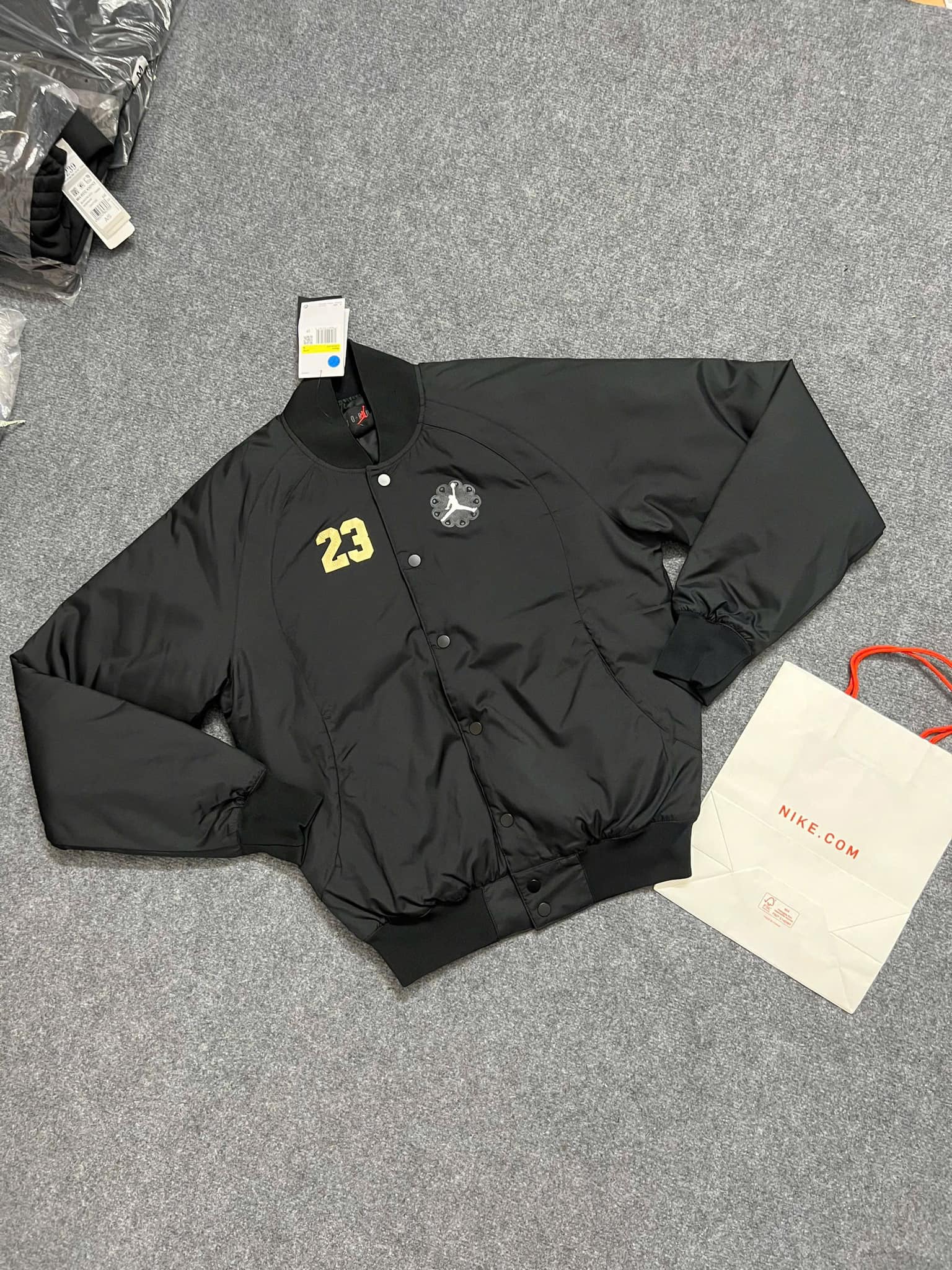 Áo Nike Jordan Jacket Jordan Dragon Year Black [ FZ6436-010 ]