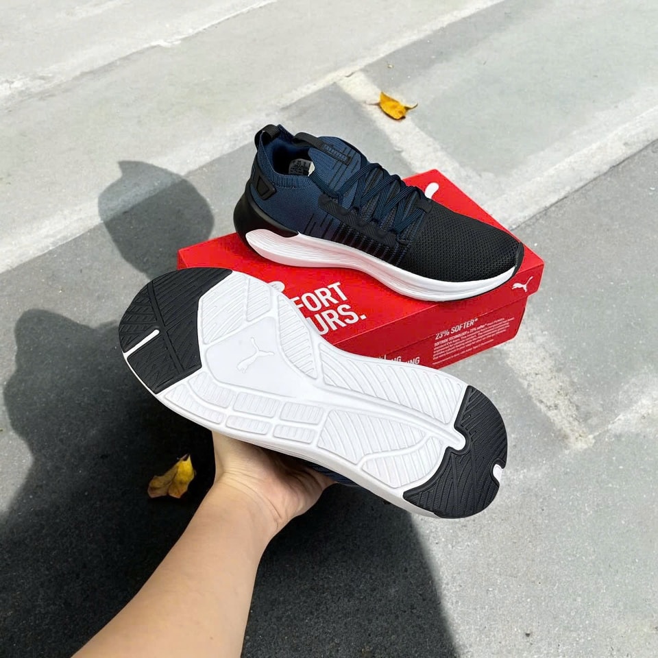 Giày Puma Softride Symmetry Fuzion Navy Black [ 310127 02 ]